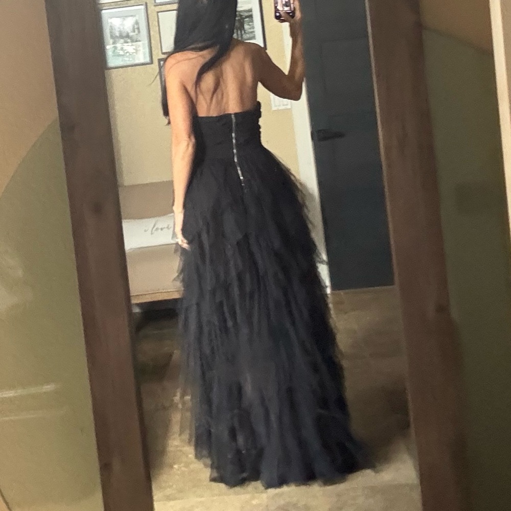 Fashion Nova Hold Me All Night Maxi Dress - Black Sz: S - Picture 11 of 16